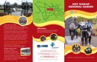 JOEY DUNLOP MEMORIAL GARDEN - Right To Ride