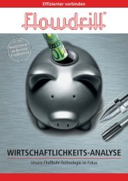 WIRTSCHAFTLICHKEITS-ANALYSE - Flowdrill