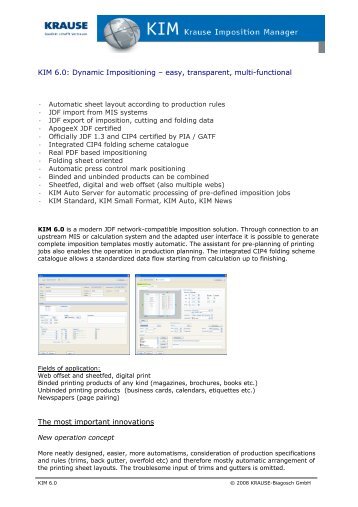 KIM 6.0: Dynamic Impositioning – easy, transparent, multi-functional ...