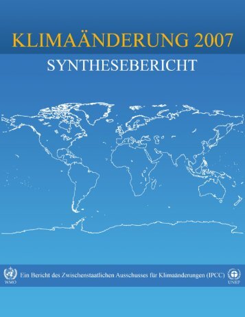 Vierter Sachstandsbericht - IPCC