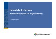 Neonatale Cholestase - Kinder-Gastroenterologie-Essen