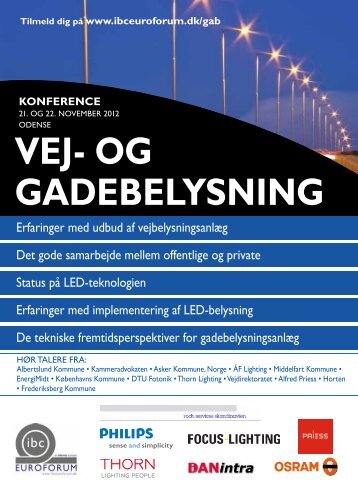 vej- og gadebelysning - Osram