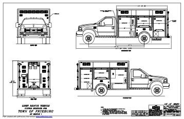 Download complete drawings of this truck. - Rescue 1