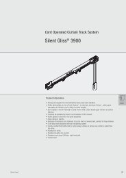 Silent Gliss® 3900 - Curtain Poles