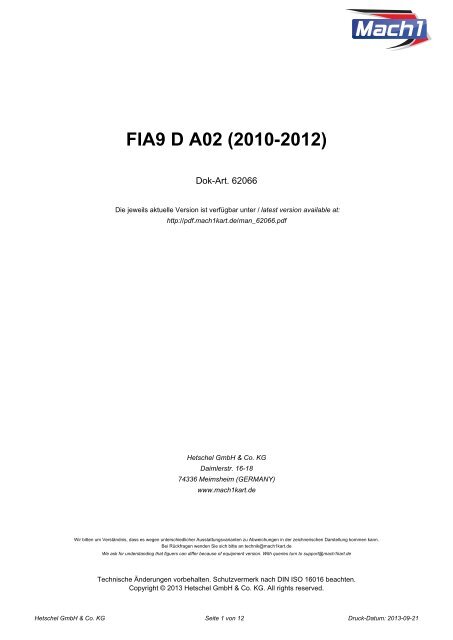 FIA9 D A02 (2010-2012) - Mach1 Kart
