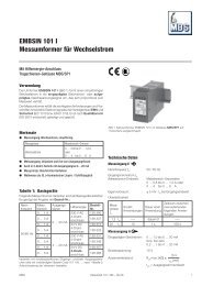 EMBSIN 101 I Messumformer für Wechselstrom - Mbs-ag.com