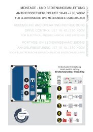 Antriebssteuerung UST 1K_KL_230_400_DE_Neu - Mtec