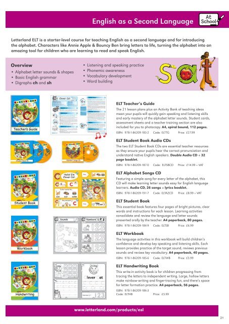 UK Education Catalogue 2013 - Letterland