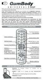 Gumbody Universal 5 Smart - Meliconi France