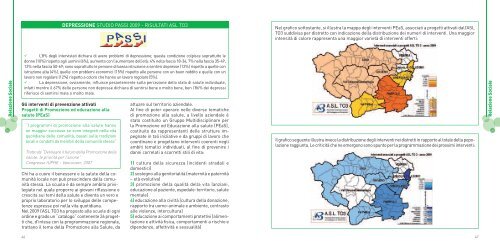 Bilancio Sociale anno 2009-2010 parte I - ASL TO3