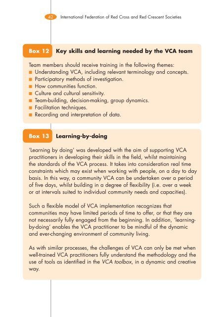 How to do VCA? - International Federation of Red Cross and Red ...