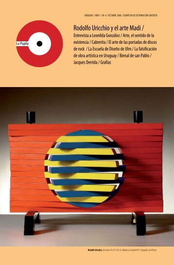 Rodolfo Uricchio y el arte Madi / - Revista La Pupila