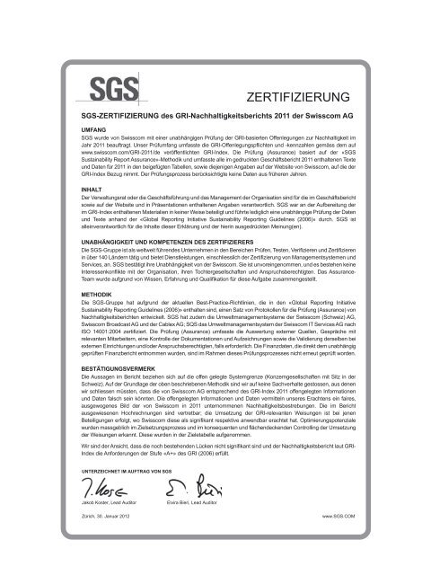 GeschÃ¤ftsbericht 2011(PDF, 5543 kB)