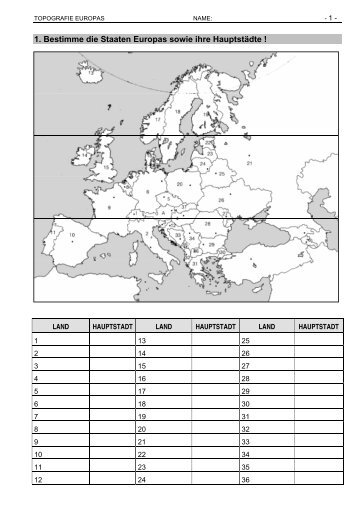 Topografie Europas - bgfeldkirch.net