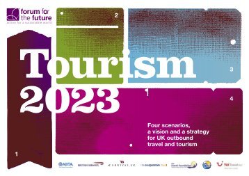 Tourism 2023 full report - Forum for the Future