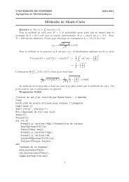 MÃ©thodes de Monte-Carlo (exercices) (pdf) - MathÃ©matiques