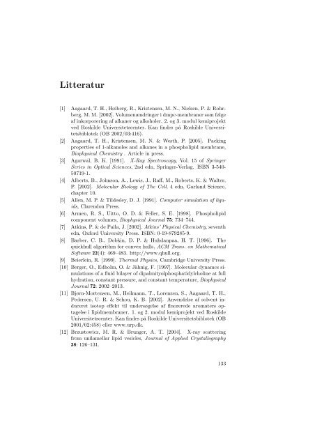 A Figurer og tabeller til Kapitel 3 - dirac - Roskilde Universitet