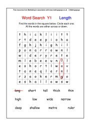 Word Search Y1 Length - Maths Blog