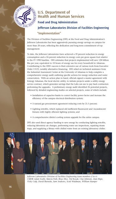 FEMP Year in Review 2003 - EERE - U.S. Department of Energy