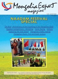 naadam festival special - Mongolia Expat