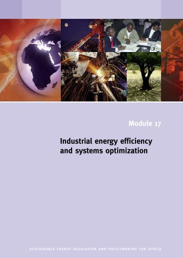 Industrial energy efficiency and systems optimization