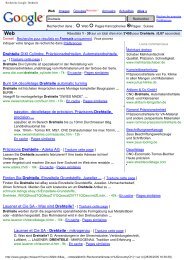 Recherche Google: Drehteile - WebCreation-Industry.com