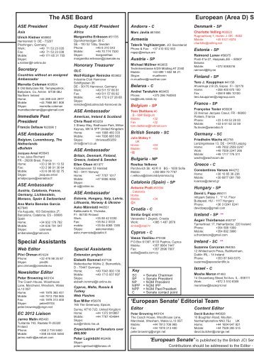 Draft Contacts list. - Jan 2012_DRAFT Contacts list. - Apr 09.qxd