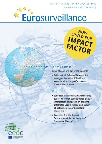 IMPACT FACTOR - Eurosurveillance