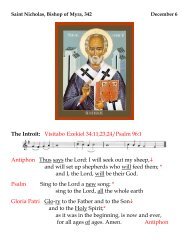 Saint Nicholas of Myra