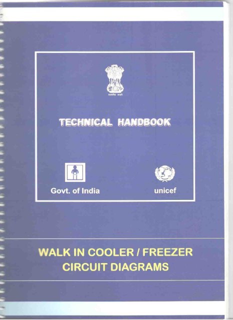 Walk in cooler diagram