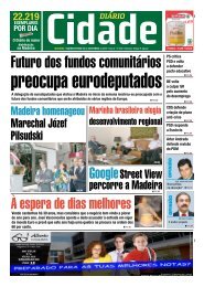 Futuro dos fundos comunitÃ¡rios - Cidade NET
