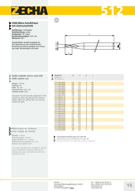 katalog mikrowerkzeuge mod 2008-01.indd