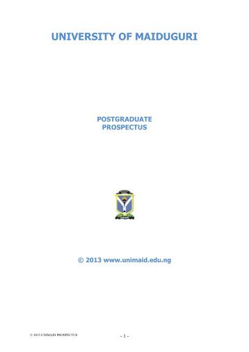 pdf - University of Maiduguri