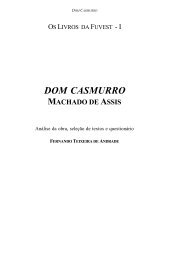 dom casmurro machado de assis - Colégio Objetivo Cabreúva