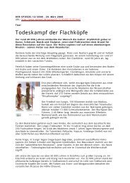 Todeskampf der Flachköpfe