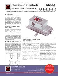 Cleveland Control AFS-222-112 Eng - SES Combustion AB