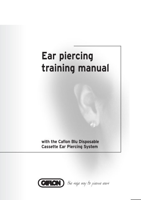 Ear Piercing Training Manual - Caflon