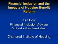 Ken Dow - Chartered Institute of Housing