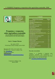 Preguntas y respuestas sobre agricultura sostenible - Instituto de ...