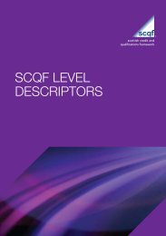 SCQF LEVEL DESCRIPTORS - Scottish Credit and Qualifications ...