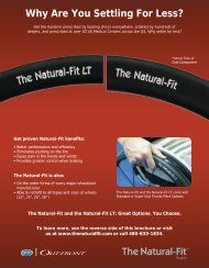 Natural Fit Handrim Brochure - Seating Dynamics
