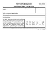 CBP Form I-68 - Forms