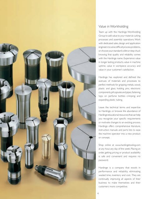 Hardinge Workholding Product Guide