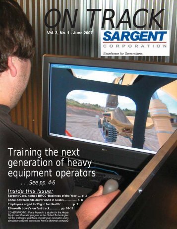 Sargent Corporation aids UTC in Developing Training ... - Simlog
