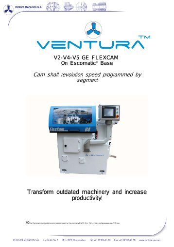 ESCOMATIC D2 VARIOFLEX - ventura mecanics sa