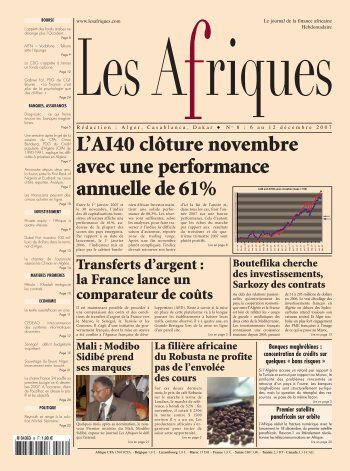 L'AI40 clôture novembre avec une performance annuelle de 61%