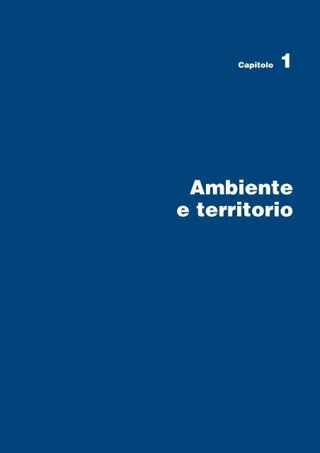 Annuario statistico italiano 2012: Ambiente e territorio - Conferenza ...