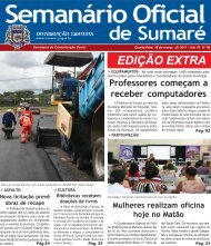 SemanÃ¡rio Oficial - Prefeitura Municipal de SumarÃ© - Governo do ...