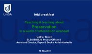 Preservation - Records and Information Management Professionals ...