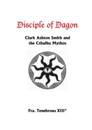 Disciple of Dagon - Phil Hine